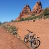 Back of Twin Buttes on some slick rock.