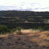 looking across the canyon to the bottom of Bloody Pin Trail