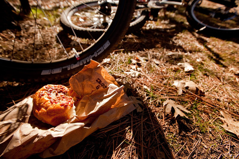 Real food for a really big ride at Noble Canyon