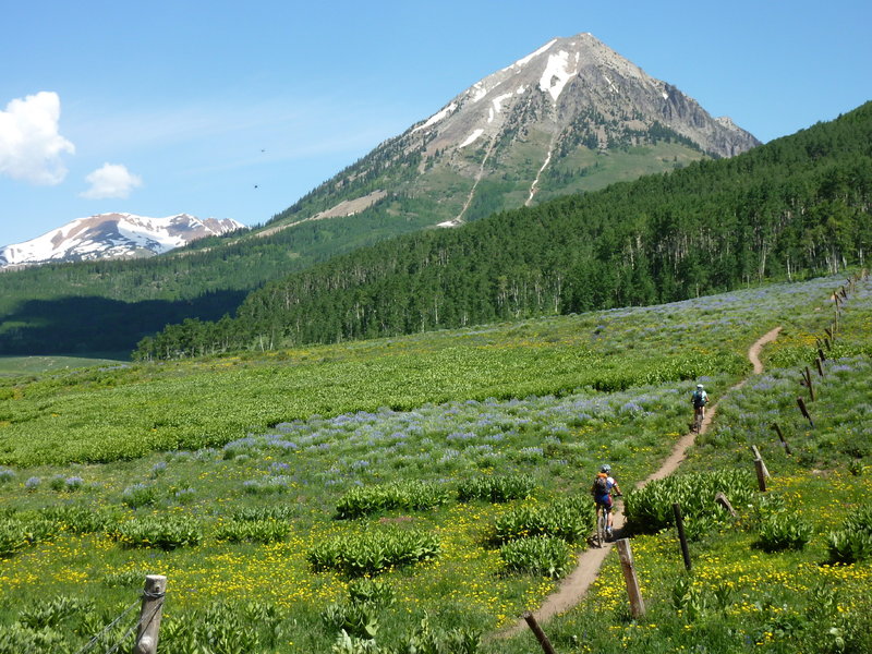 Yeah, the scenery doesn't suck in Crested Butte!