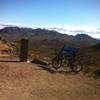 View point on the McCullough Hills Trail