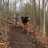 IMBA Trail Crew Build day, November 2013