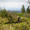 Great views of Anchorage available throughout the Hillside trail network