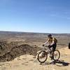 Riding past the Sundial up on top of 3rd Mesa.