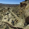 Great trail work on the switchbacks.