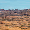 A peek into Arches National Park...you can still see an arch or two.