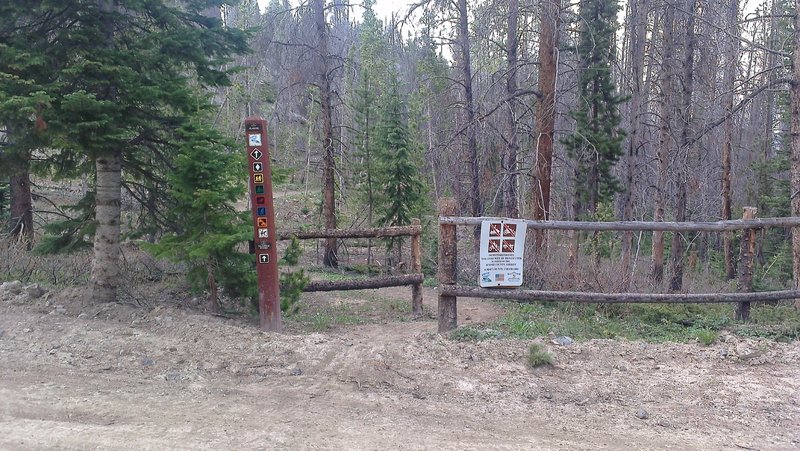 Slalom Singletrack at Gold Run Road