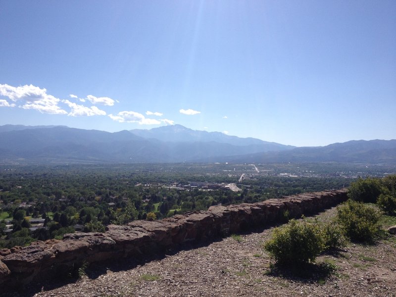 View of Pikes Peak from Overlook