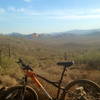 Sunday morning ride on Sonoran Figure 8 Loop. Hot air balloons around every corner!