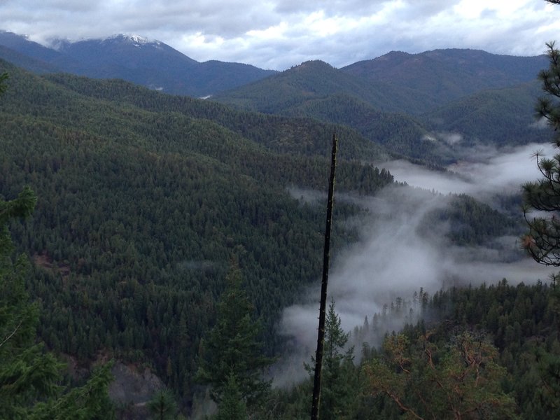 View Northwest from Collings Mountain