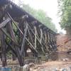 Train Bridge - Good place to turn around. Stream can be difficult to cross