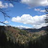 One of the few good view points along the way up to the summit of this trail.