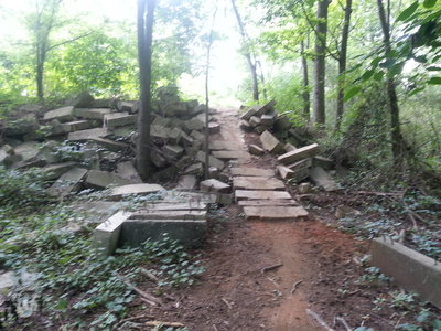 Concrete Hill is the start of the BYT jump line.
