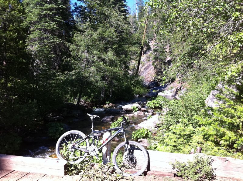 Wooden Bridge crossing Beaver Creek