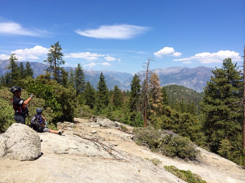 The Park Ridge loop is tough, but the views are amazing.