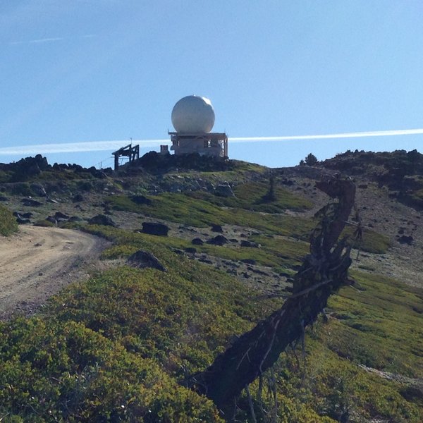 The "BRT" at the summit of Mt. Ashland