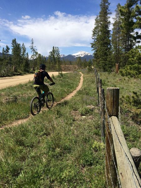 Nice scenery on the Givelo Trail