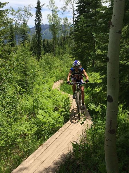 Elevated ramps on Blair Witch