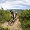 Lupine has great views of the Yampa Valley from top to bottom.