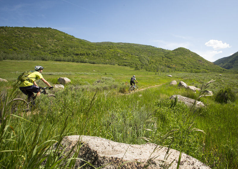 Headed up the Mad Creek Valley