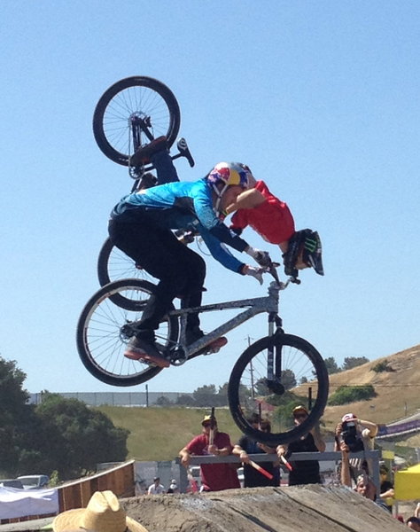 Speed and Style Comp at Sea Otter Classic 2013.