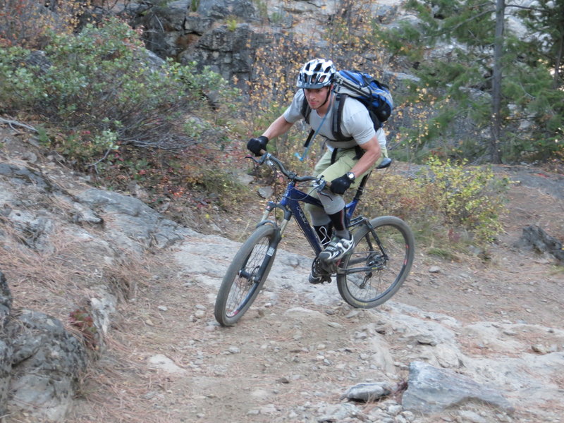 Switchback on the south side of Lake Como