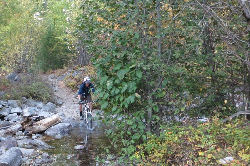 Crossing Little Rock Creek