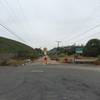 Trailhead starts as paved bike path.