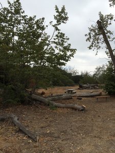 Picnic area and toilets.