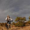 Josh Bender rippin it down to the "roller coaster" at the La Tierra Trails