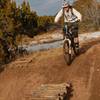 Look for the occasional bridge & freeride features around the La Tierra Trail system-
<br>
There are 2 great technical jump areas as well