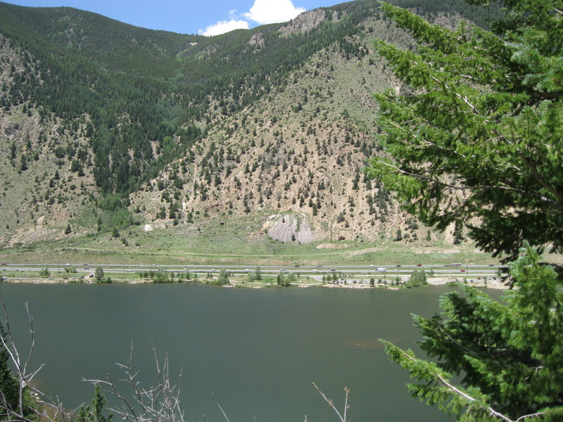 Over looking Georgetown lake