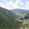 Trail looking SW towards Easter Seal Camp at Empire exit off I-70