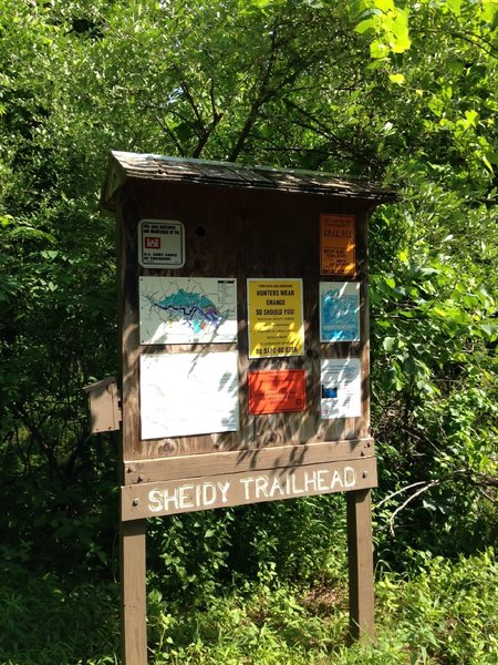 Sheidy Road TrailHead