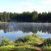 Lake Frater at the beginning/end of the ride.