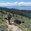 Fantastic views above Martlette Lake.