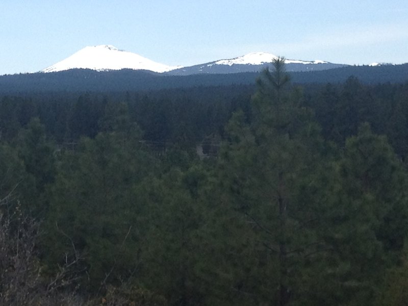 Mt Bachelor and Tumalo looking snowy