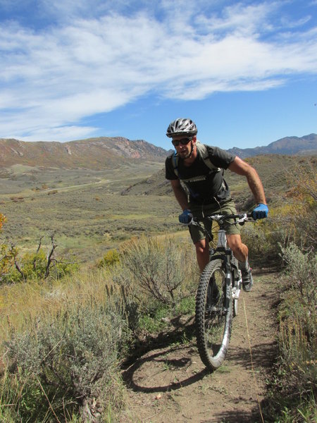 Joe Cain on new Cerro Summit trail