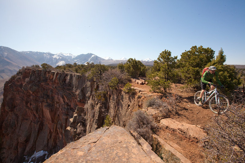 Along the rim on UPS