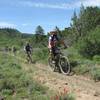 cruising lower spring creek with the crew