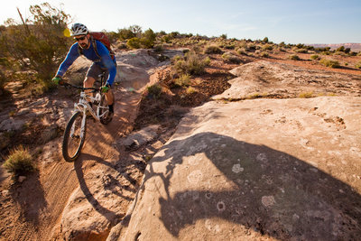 Plenty of slickrock to roll over on Dunestone