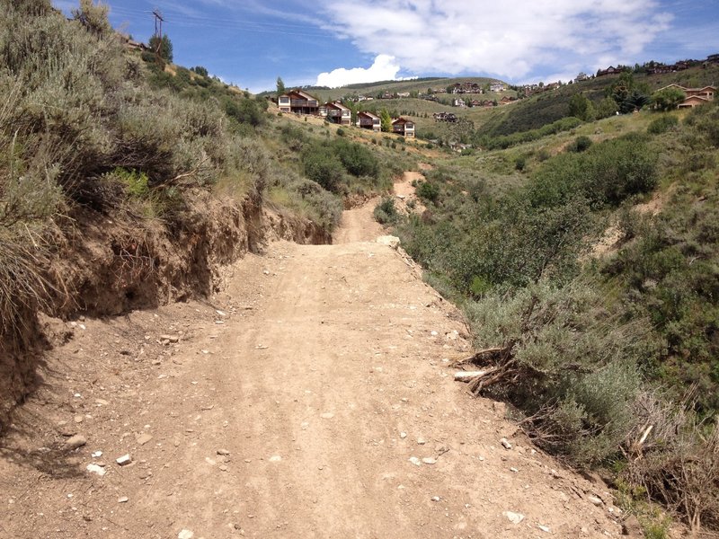 Wide machine built singletrack from end to end.