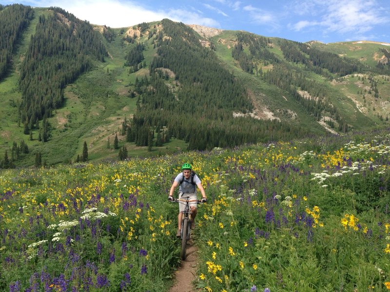 Climb on Teocalli Ridge Loop