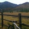 Bald Mountain views from the bike path