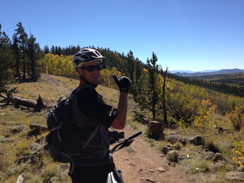 Great trail for a fall ride.