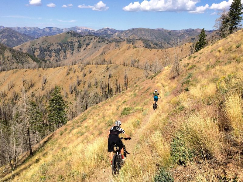 Great scenery on Warm Springs Loop