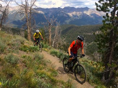 Huge views on Titus Creek