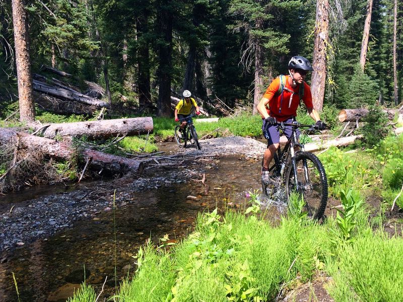 Crossing Titus Creek