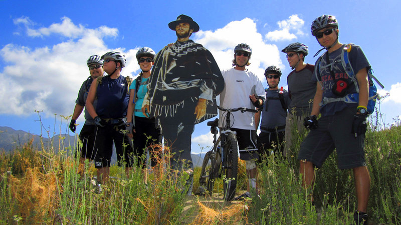 Group shot with Clint Eastwood.