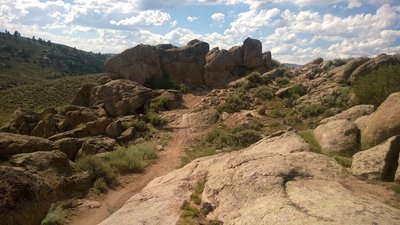 Fun rocks on The Ridge!